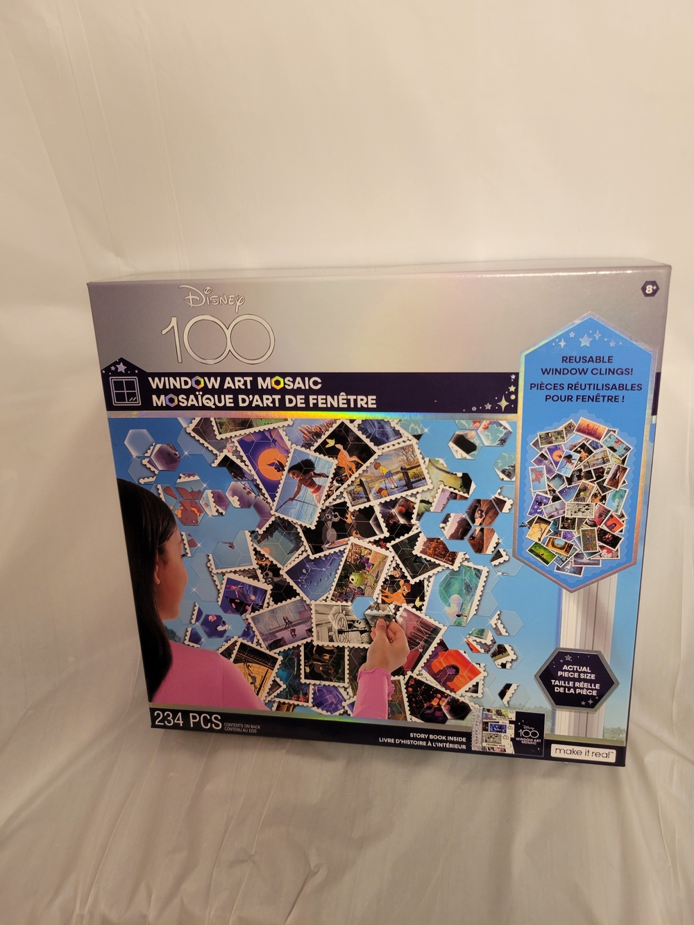 Disney 100 Window Art Mosaic Reusable Window Clings